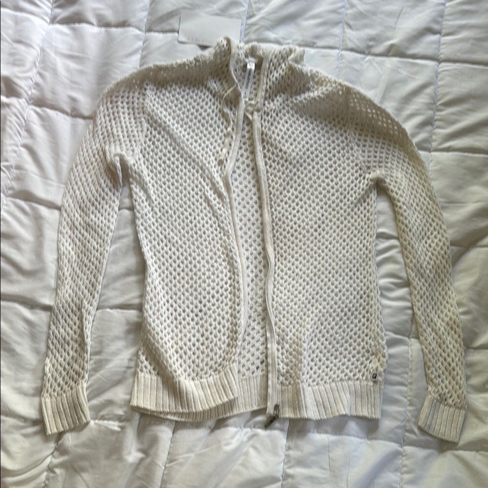 Fabletics Cream Women's Cardigan